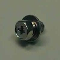 十字穴付アプセットボルト,六角ボルト,アブセット,アップセット,P=3,三価クロメート,三価白 < RoHS指令対応製品 >